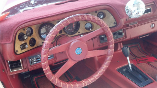 1977 Red Chevrolet Camaro Coupe