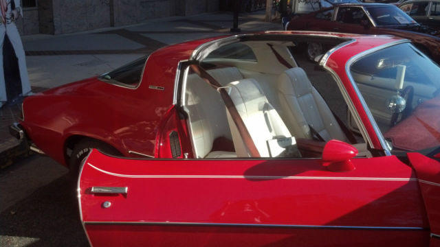 1977 Red Chevrolet Camaro Coupe