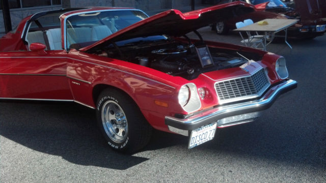 1977 Red Chevrolet Camaro Coupe