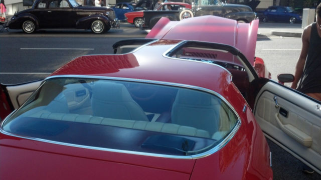 1977 Red Chevrolet Camaro Coupe