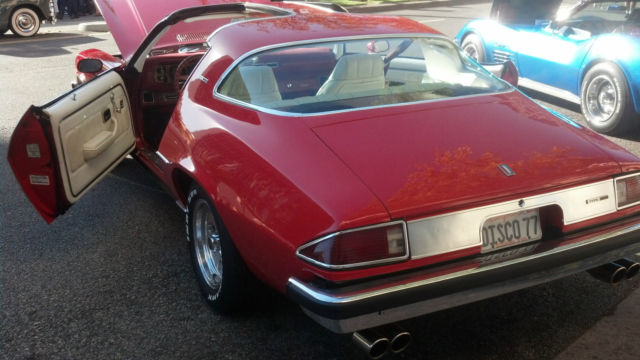 1977 Red Chevrolet Camaro Coupe