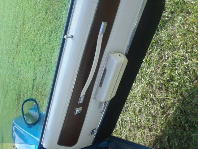 1972 Blue Oldsmobile 442 Convertible