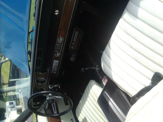 1972 Blue Oldsmobile 442 Convertible