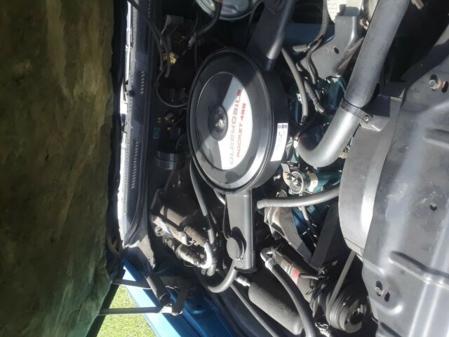 1972 Blue Oldsmobile 442 Convertible