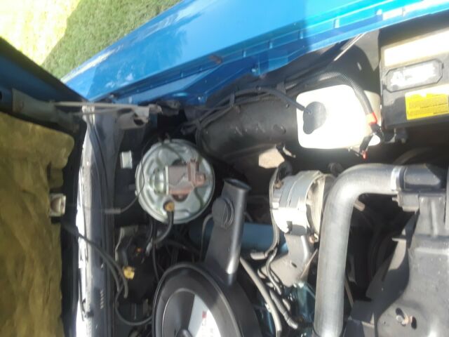 1972 Blue Oldsmobile 442 Convertible