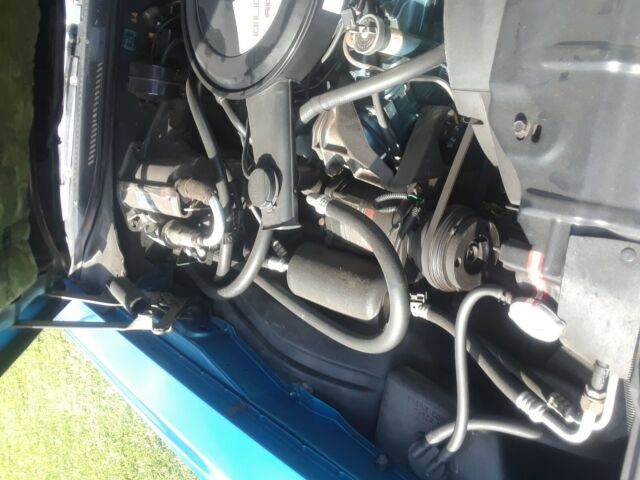 1972 Blue Oldsmobile 442 Convertible