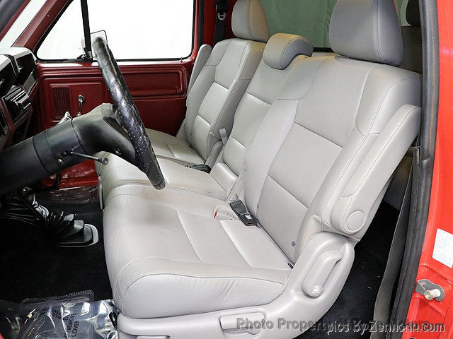 1985 Red Ford Bronco