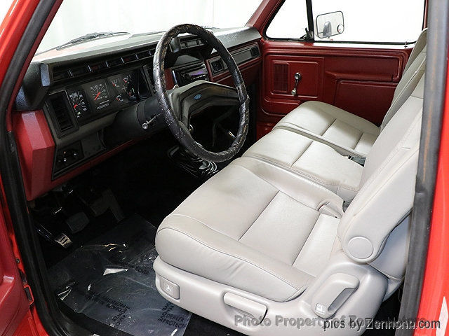 1985 Red Ford Bronco