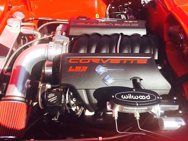 1964 Red Chevrolet Corvette Convertible