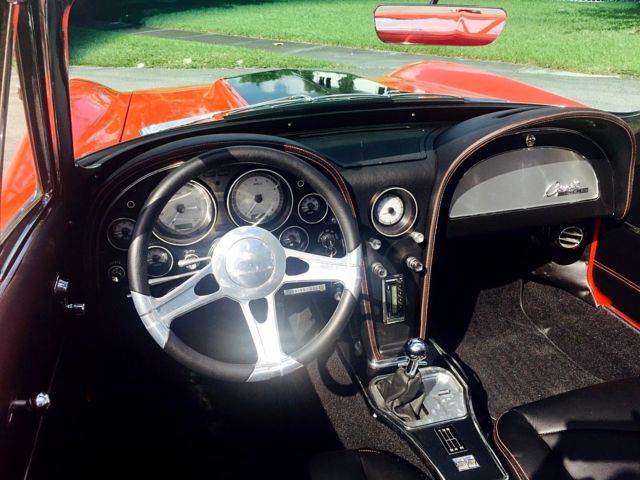 1964 Red Chevrolet Corvette Convertible