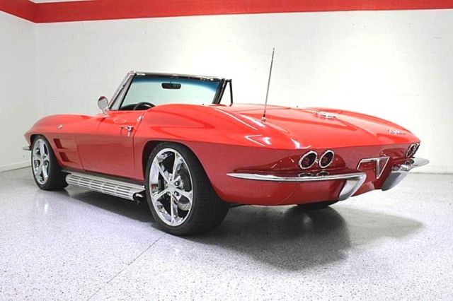 1964 Red Chevrolet Corvette Convertible