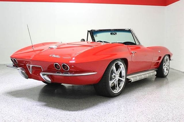 1964 Red Chevrolet Corvette Convertible