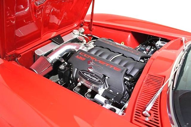 1964 Red Chevrolet Corvette Convertible