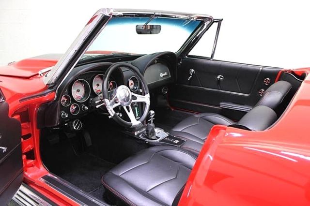 ULTIMATE 1964 CHEVROLET CORVETTE C2 RESTOMOD CONVERTIBLE! NEW IN EVERY ...