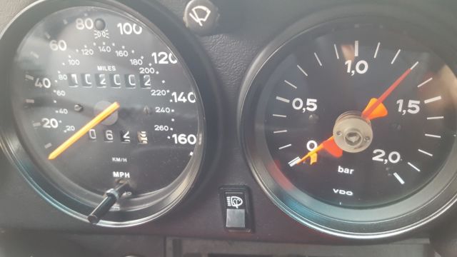 1988 Black Porsche 930 Coupe