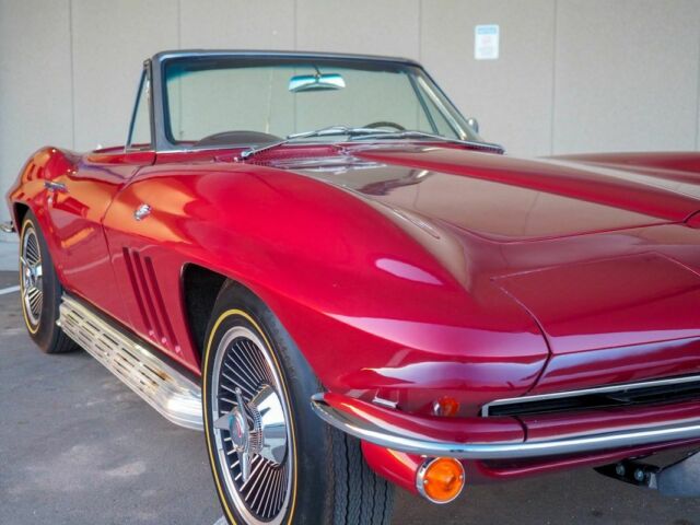 1965 Burgundy Chevrolet Corvette --