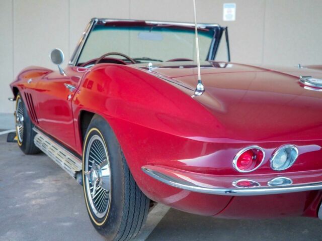 1965 Burgundy Chevrolet Corvette --