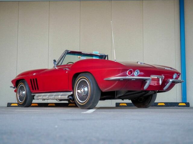 1965 Burgundy Chevrolet Corvette --