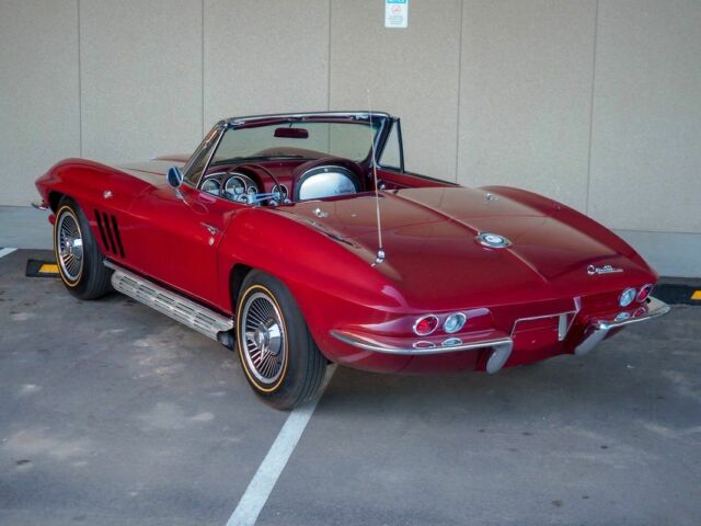 1965 Burgundy Chevrolet Corvette --