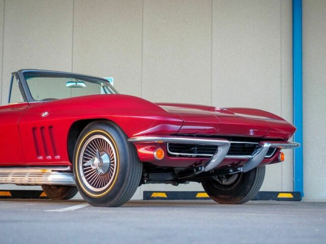 1965 Burgundy Chevrolet Corvette --
