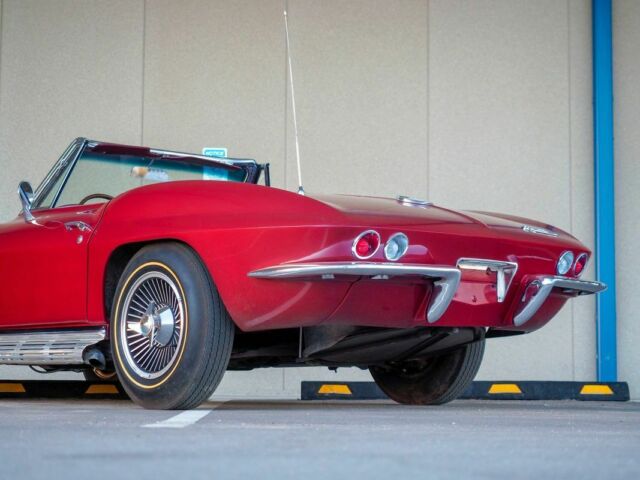 1965 Burgundy Chevrolet Corvette --