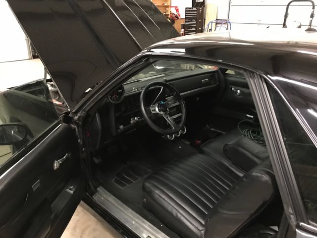 1982 black Chevrolet El Camino