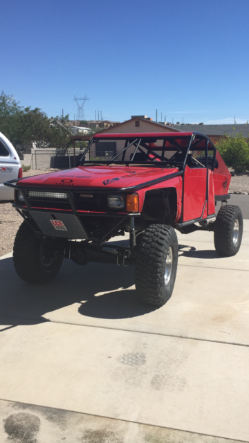 1984 Red Toyota Other Extended Cab Pickup