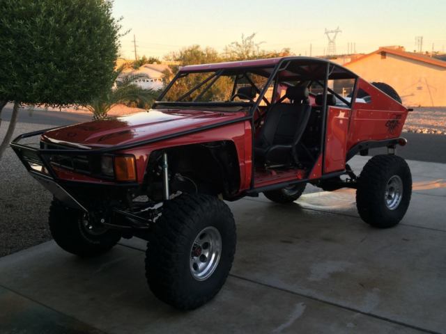 1984 Red Toyota Other Extended Cab Pickup