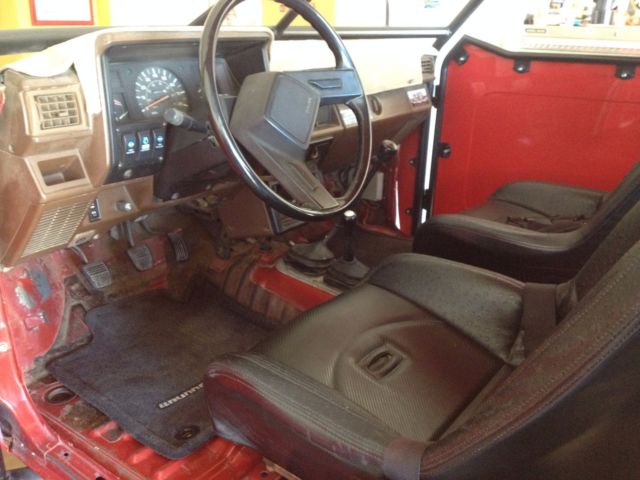 1984 Red Toyota Other Extended Cab Pickup