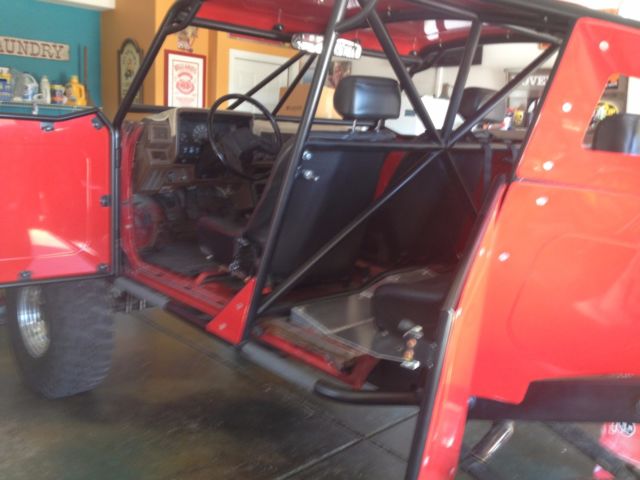 1984 Red Toyota Other Extended Cab Pickup