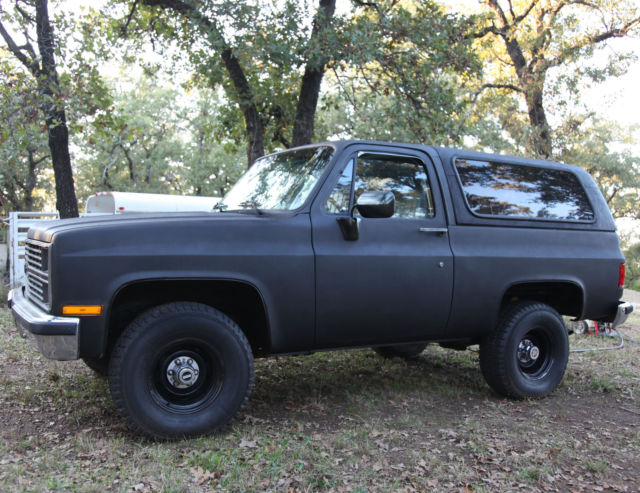 1984 Black Kevlar paint Chevrolet Blazer SUV