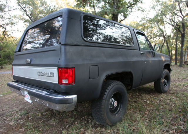 1984 Black Kevlar paint Chevrolet Blazer SUV
