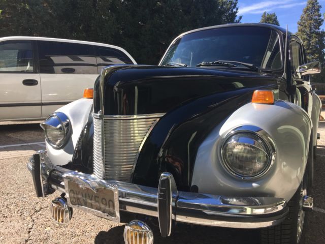 1973 Silver/ black Volkswagen Beetle - Classic