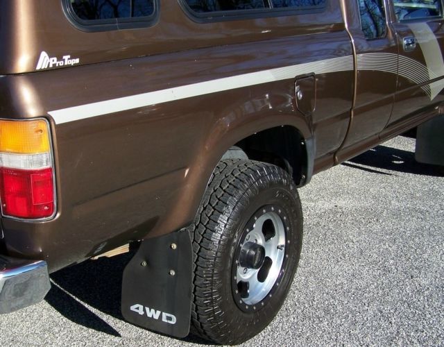 1989 Brown Toyota Tacoma Pickup Truck
