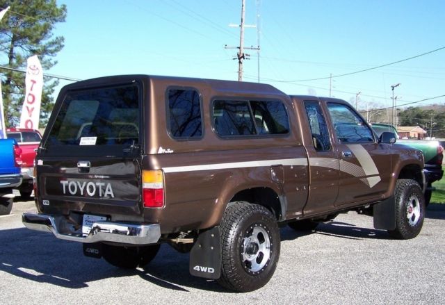 1989 Brown Toyota Tacoma Pickup Truck