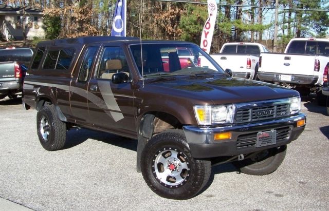 1989 Brown Toyota Tacoma Pickup Truck