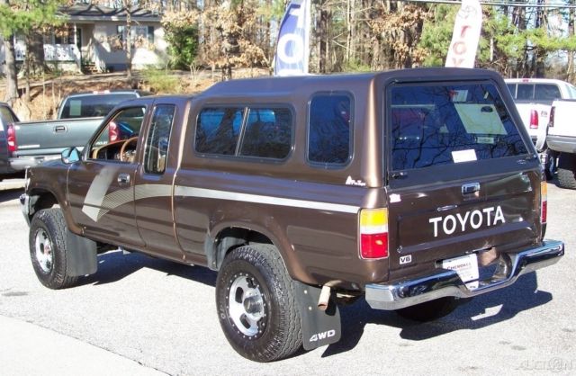 1989 Brown Toyota Tacoma Pickup Truck