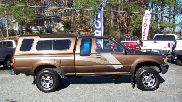 1989 Brown Toyota Tacoma Pickup Truck