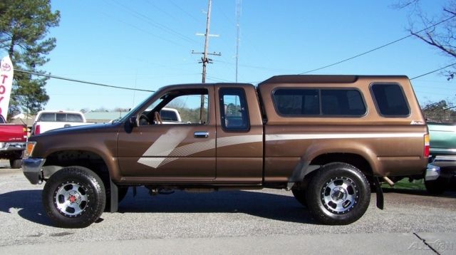 1989 Brown Toyota Tacoma Pickup Truck