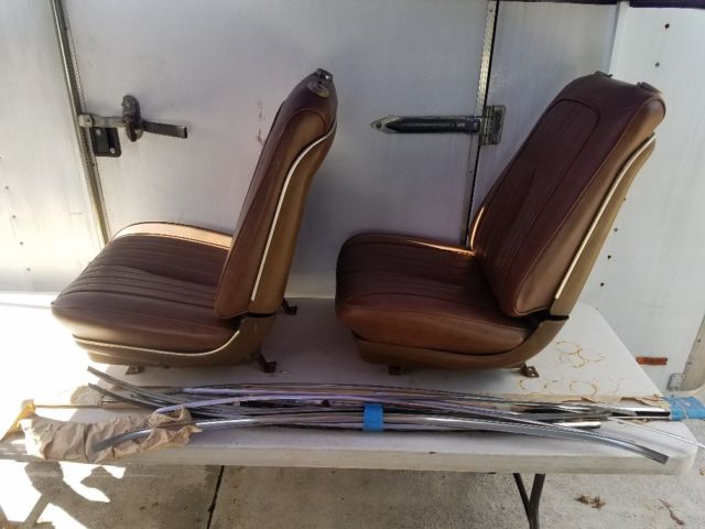 1972 Sundance Orange Pontiac GTO Coupe