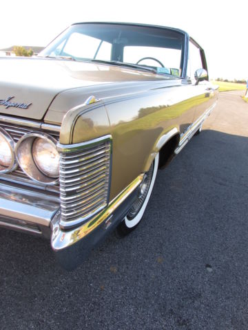 1968 Gold Chrysler Imperial Coupe