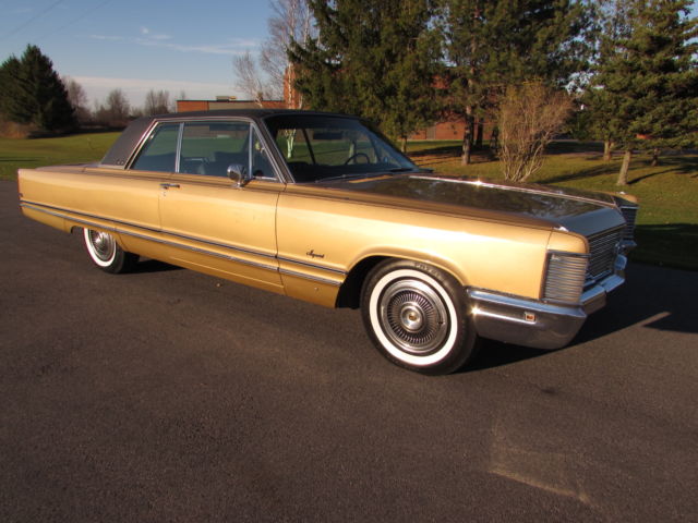 1968 Gold Chrysler Imperial Coupe