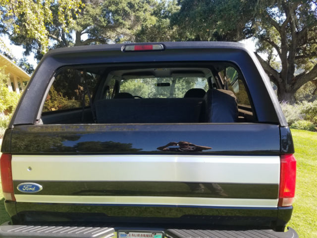 1993 Black Ford Bronco SUV