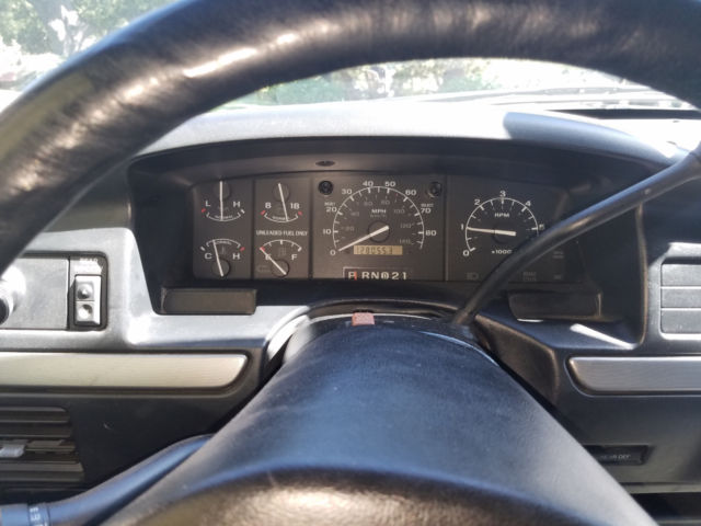 1993 Black Ford Bronco SUV