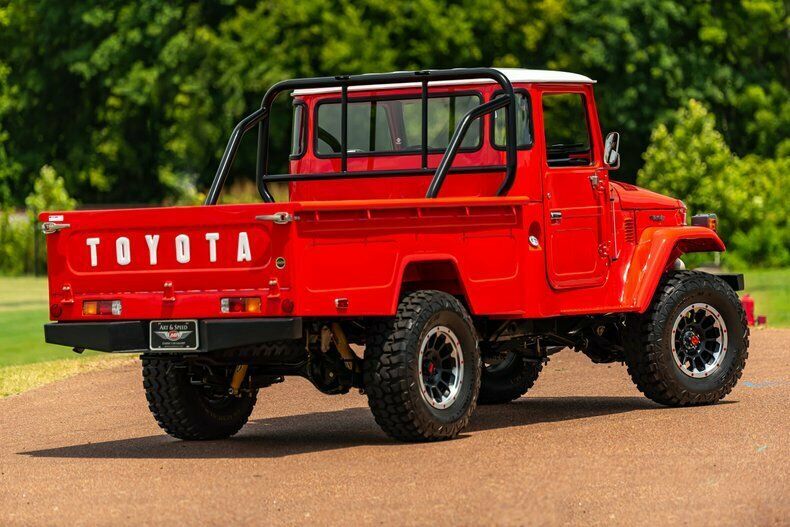 1982 Red Toyota Land Cruiser Pickup (Truck)