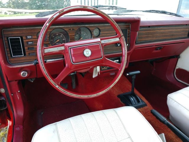 1979 Red Ford Mustang Coupe