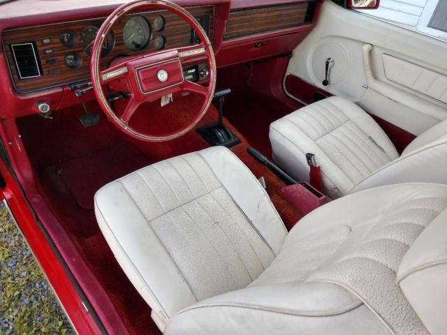 1979 Red Ford Mustang Coupe