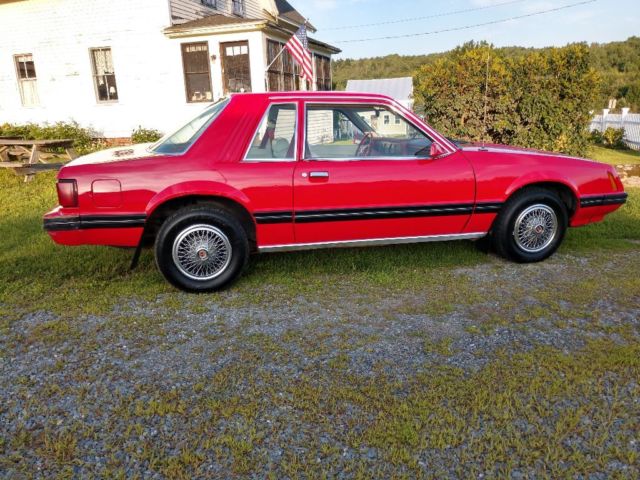 1979 Red Ford Mustang Coupe