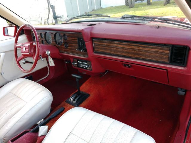 1979 Red Ford Mustang Coupe