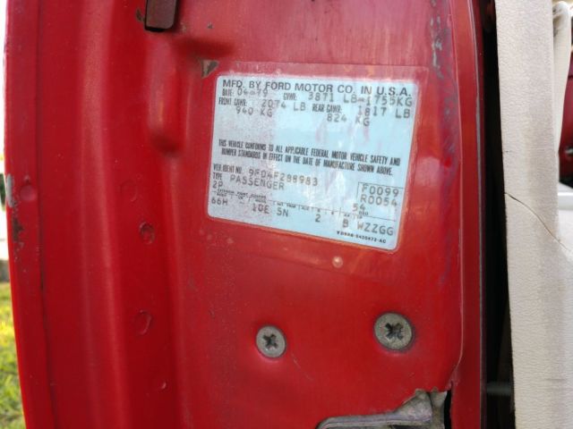 1979 Red Ford Mustang Coupe